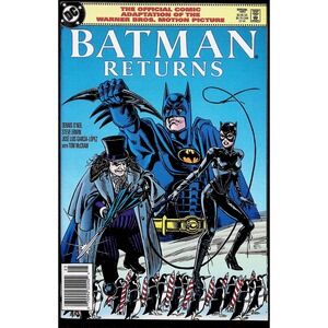 Batman Returns Official Movie Adaptation #1 Newsstand Key Michelle Pfeiffer